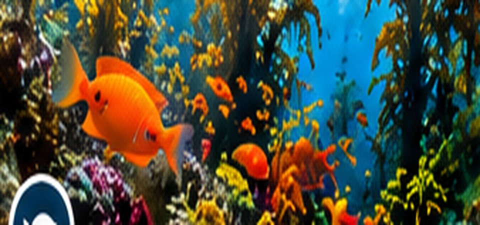Underwater reef and fish